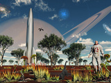 An Astronaut Discovers a World with an Earth Type Environment