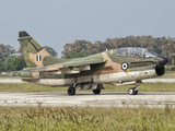 An A-7 Corsair II of the Hellenic Air Force at Araxos Air Base  Greece