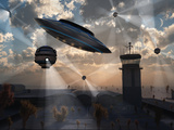 Artist's Concept of Stealth Technology Being Developed on Area 51