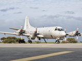 A Portuguese Air Force P-3C Cup Orion at Beja Air Base  Portugal
