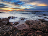 A Seascape at Sunrise from Miramar  Argentina