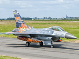 A Turkish Air Force F-16C Fighting Falcon on the Flight Line at Cambrai Air Base  France