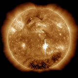 A Massive X-Class Solar Flare Erupts on the Sun