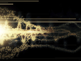 Burst of Energy Forms into Powerful Beam of Light