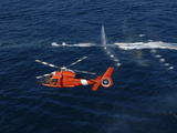 A Helicopter Crew Trains Off the Coast of Jacksonville  Florida