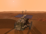 Artist's Concept of a Martian Rover