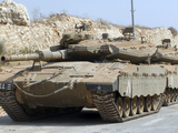 The Merkava Mark IV Main Battle Tank of the Israel Defense Force