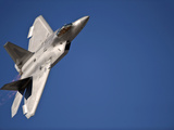 An F-22 Raptor Aircraft Performs During Aviation Nation 2010