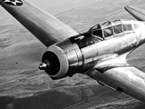 A Republic AT-12 Guardsman Aircraft in Flight