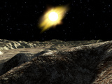 The Sun Seen from the Surface of Mercury