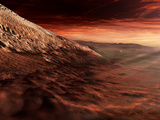 Dark Dunes March Along the Floor of Gale Crater  Mars