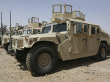 A Row of Humvees from Task Force Military Police