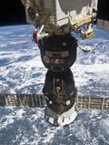 The Soyuz TMA-19 Spacecraft Docked to the Rassvet Mini-Research Module 1