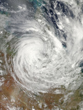 Tropical Cyclone Yasi over Australia