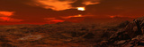Panorama of a Landscape on Venus