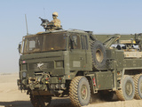 A British Army Foden 6X6 HeaVY Recovery Vehicle