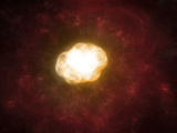 Artist's Concept of a Hypergiant Star