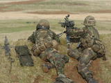 British Army Soldiers Participate in Sustained Fire Training