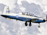 A Hellenic Air Force T-6 Texan II Prepares for Landing