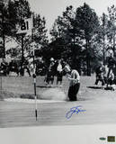 Jack Nicklaus Golf 1965 Bunker Shot Autographed Photo (Hand Signed Collectable)