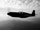 A P-51A Mustang in Flight