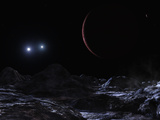 Binary Stars Alpheratz A and B