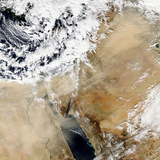 Satellite View of the Eastern Mediterranean
