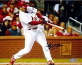 Jeff Suppan Autographed NLCS Game Three Home Run Photograph