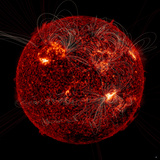 Magnetic Field Lines on the Sun