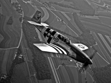 A P-51C Mustang in Flight