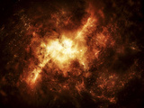 A Nebula Surrounded by Stars