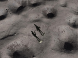 Artist's Concept of Humans Exploring the Surface of an Asteroid
