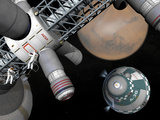 Artist's Concept of a Future Space Exploration Mission