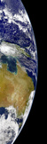 A Partial View of Earth Showing Australia and the Great Barrier Reef