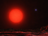 Gacrux  the Prominent Red Giant Star Located in the Constellation Crux
