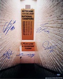 1988 Notre Dame National Champs 5 Signature Tunnel Photograph LE of 88