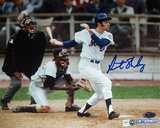 Art Shamsky Autographed New York Mets Swing Horizonta Photograph