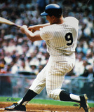 Ken Regan Autographed Roger Maris Swinging Vertical Color Photograph