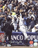 David Wright Autographed Dive In The Stands Photograph