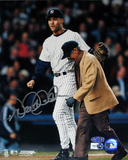 Derek Jeter & Rizzuto Walk Off Autographed Photo (Hand Signed Collectable)
