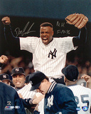 Dwight Gooden Autographed NY Yankees No Hitter Photograph w/ No Hitter Inscription