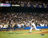 Mariano Rivera Autographed 2008 Pitching Horizontal Photograph