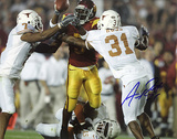 Aaron Ross Autographed University Of Texas Photograph