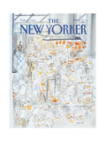 The New Yorker Cover - February 1  1988
