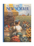 The New Yorker Cover - August 14  1995