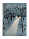 The New Yorker Cover - January 11  1958