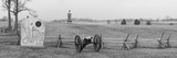 Cannons and Fence at Gettysburg Battlefield