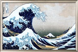 The Great Wave at Kanagawa (from 36 views of Mount Fuji)  c1829