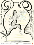 2012 Olympics-Chris Ofili-For the Unknown Runner