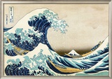 The Great Wave at Kanagawa (from 36 views of Mount Fuji)  c1829